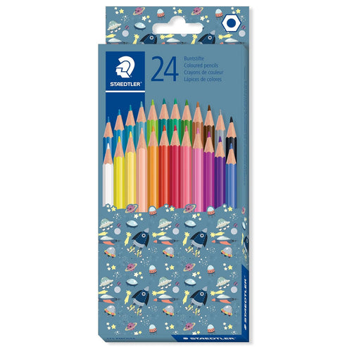 Staedtler Pattern Mix Coloured Pencil, 24 pcs, Assorted, ST-175-PMCD24