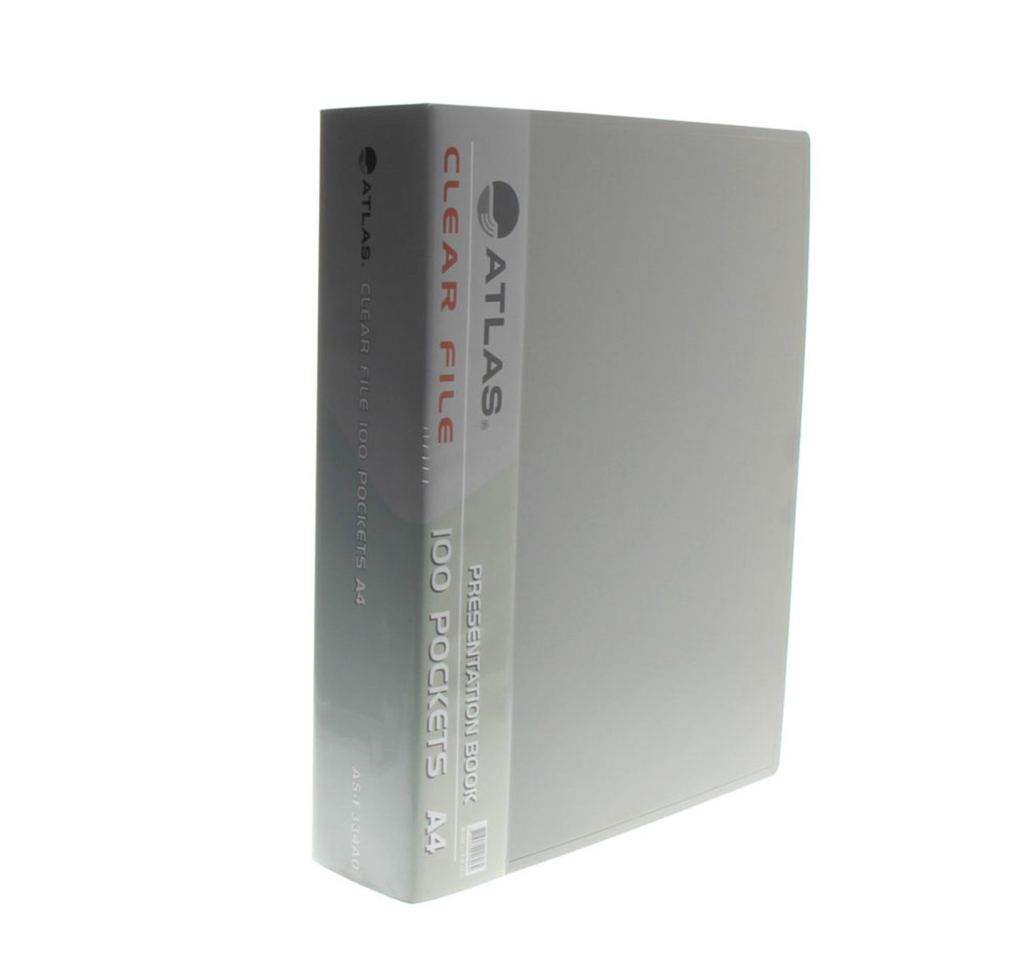 Atlas Clear File A4 100Pocket