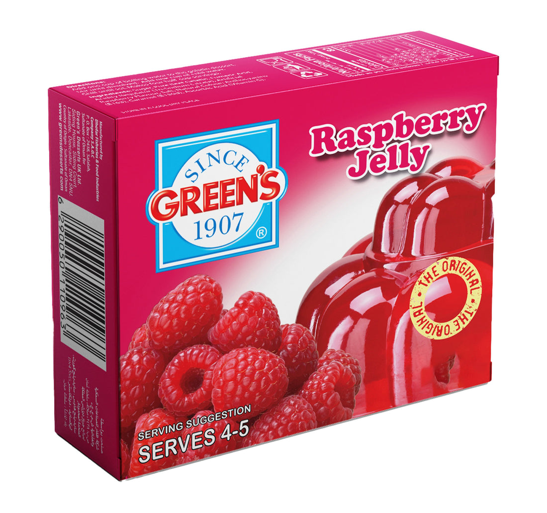 Green's Raspberry Jelly 12 x 80 g