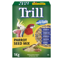Trill Parrot Seed Mix Bird Food 1 kg