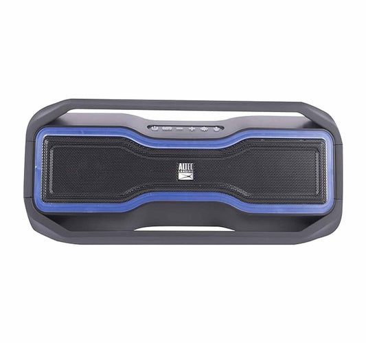 Altec Lansing RockBox - Waterproof, Wireless, Bluetooth Speaker, Floating, IP67, Portable Speaker, Strong Bass, Rich Stereo System, Microphone, 100 ft Range, Lightweight, 12-Hour Battery, LED Lights
