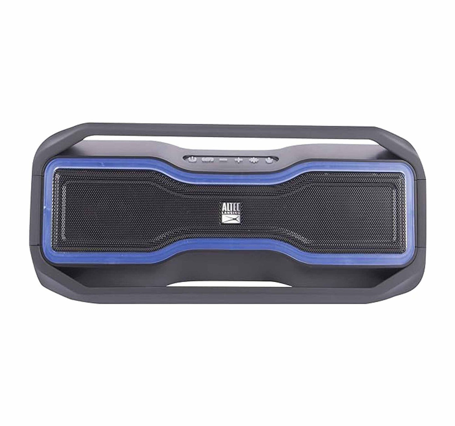 Altec Lansing RockBox - Waterproof, Wireless, Bluetooth Speaker, Floating, IP67, Portable Speaker, Strong Bass, Rich Stereo System, Microphone, 100 ft Range, Lightweight, 12-Hour Battery, LED Lights