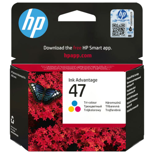 خرطوشة حبر أصلية ثلاثية الألوان HP 47 Advantage