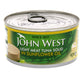 جون ويست، لحم تونة خفيف، صلب في زيت دوار الشمس، 170 جم