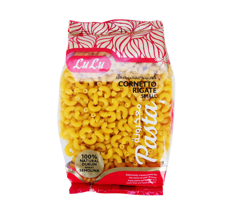 LuLu Pasta Cornetto Small Rigate 400 g