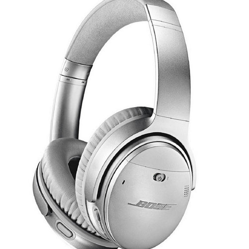 سماعة رأس لاسلكية Bose QuietComfort 35II باللون الفضي