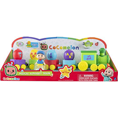 Cocomelon Deluxe Vehicle Alphabet Train, CMW0179