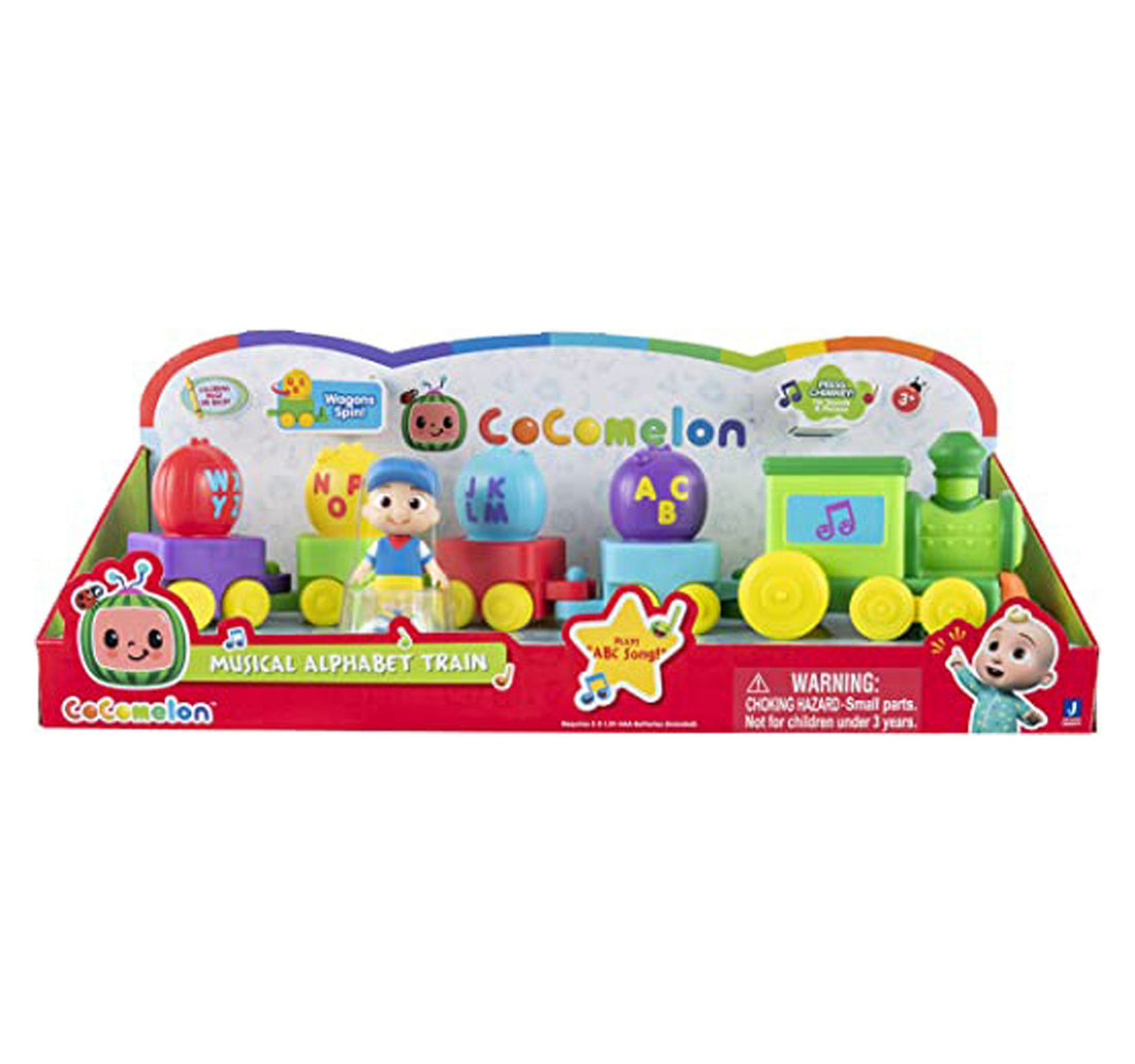 Cocomelon Deluxe Vehicle Alphabet Train, CMW0179