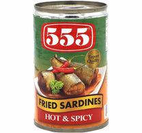 555 Hot & Spicy Fried Sardines 155 g