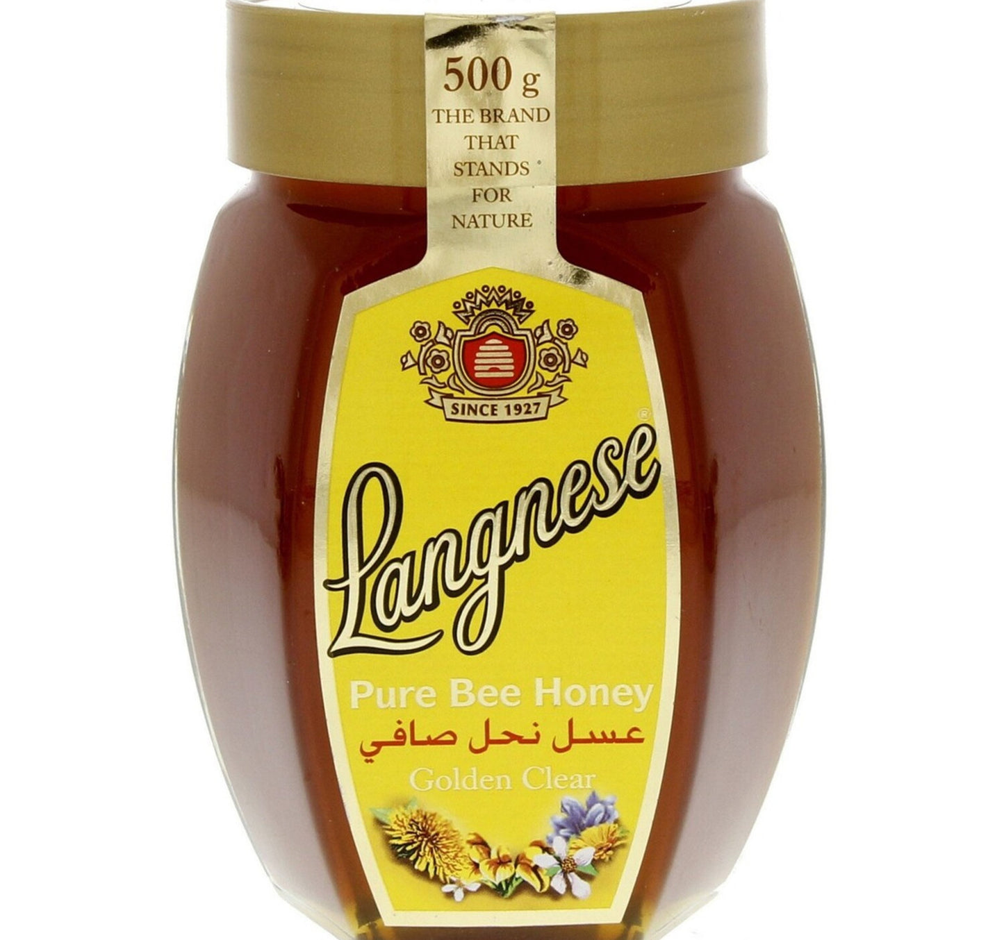 Langnese Golden Clear Pure Bee Honey 500 g