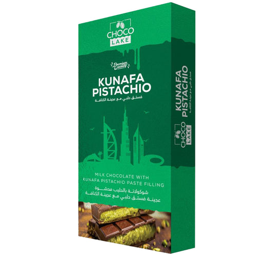Choco Lake Kunafa Pistachio Milk Chocolate 190 g