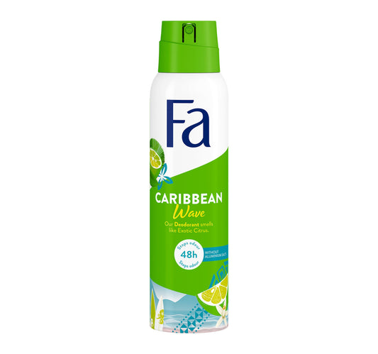 Fa Caribbean Wave Deodorant Spray 200 ml