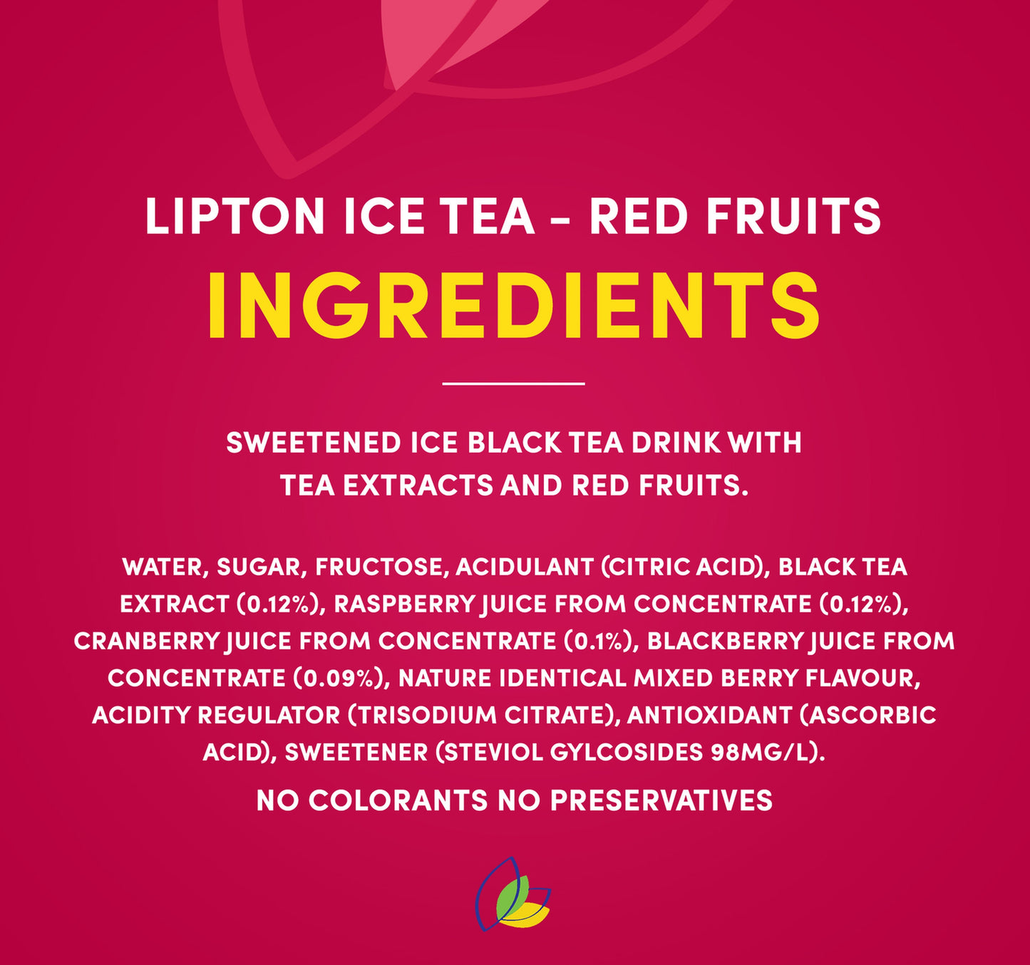 Lipton Red Fruits Ice Tea 320 ml