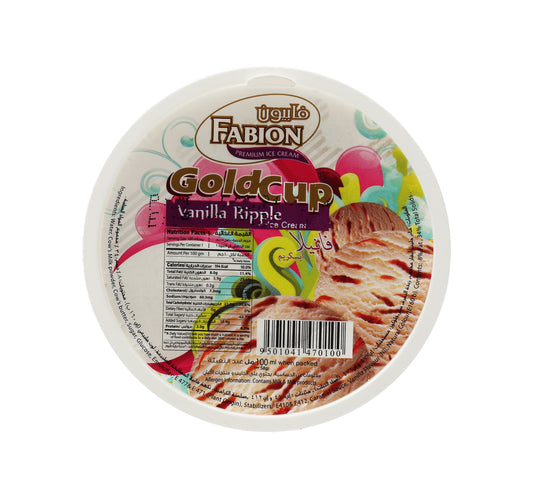 Fabion Gold Cup Vanilla Ripple 100 ml