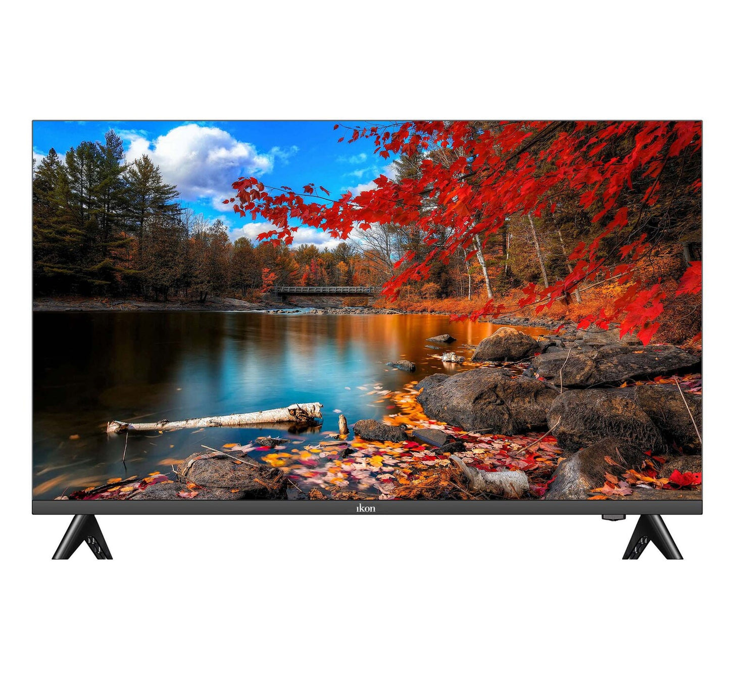 Ikon 32 inches HD Smart LED TV, Black, IK-VS32
