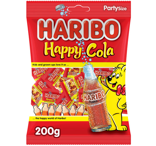 Haribo Happy Cola Gummy Candy 200 g