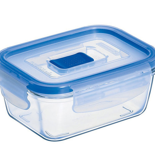 Luminarc Pure Box Active Glass Rectangular Container, 122 cl, DG3185