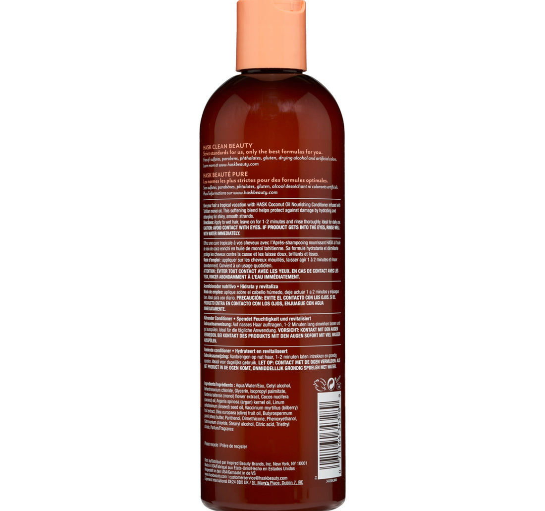 Hask Coconut Oil Nourishing Conditioner 355 ml