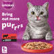 Whiskas Beef in Gravy Canned Cat Food for Adult Cat 1+ Years 400 g