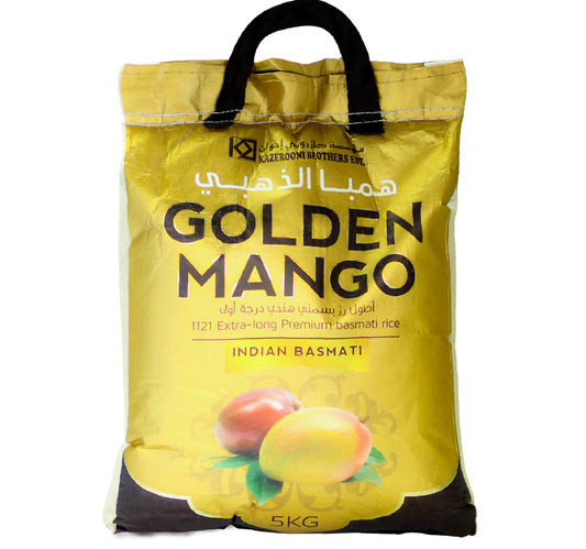 Golden Mango Premium 1121 Indian Basmati Rice 5 kg