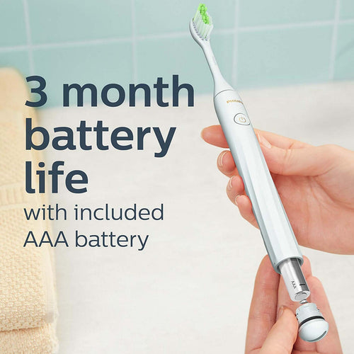Philips One by Sonicare Battery Toothbrush Mint Light Blue HY1100