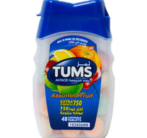 Tums Antacid Assorted Fruit 48 pcs