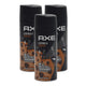 Axe Leather & Cookies 48Hrs Deodorant Body Spray 150 ml 2 + 1
