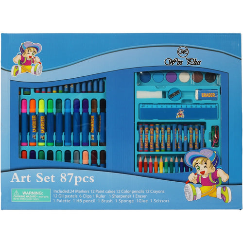 Win Plus Complete Art Set HM-8003 87 pcs