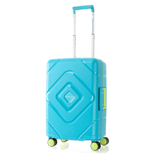 American Tourister Trigard 4Wheel Hard Trolley 55cm Blue