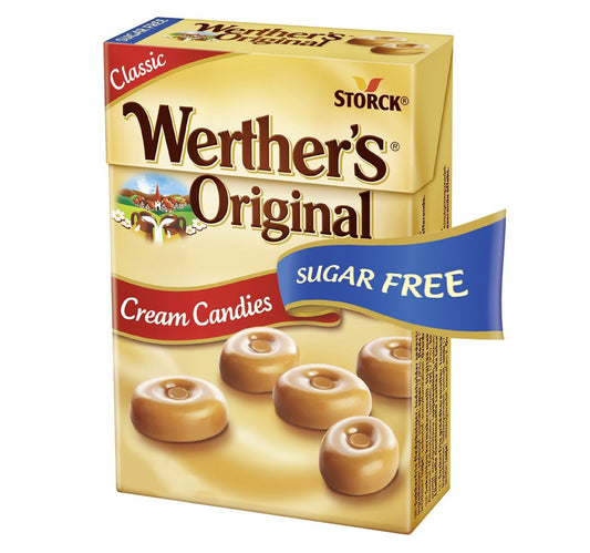 Storck Werther's Original Cream Candy Sugar Free 42 g