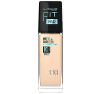 Maybelline Fit Me Matte + Poreless Foundation 110 1 pc