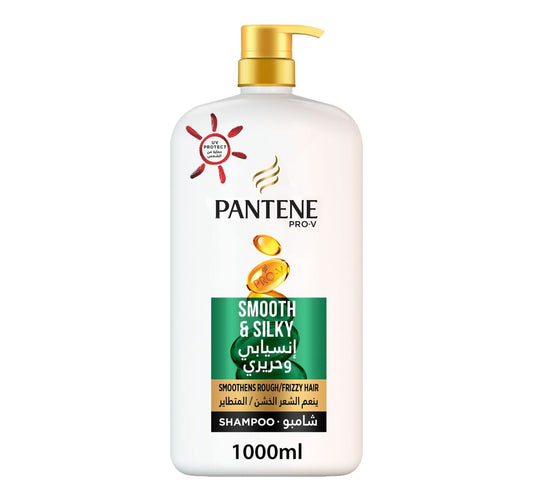 Pantene Pro-V Smooth & Silky Shampoo 1 Litre