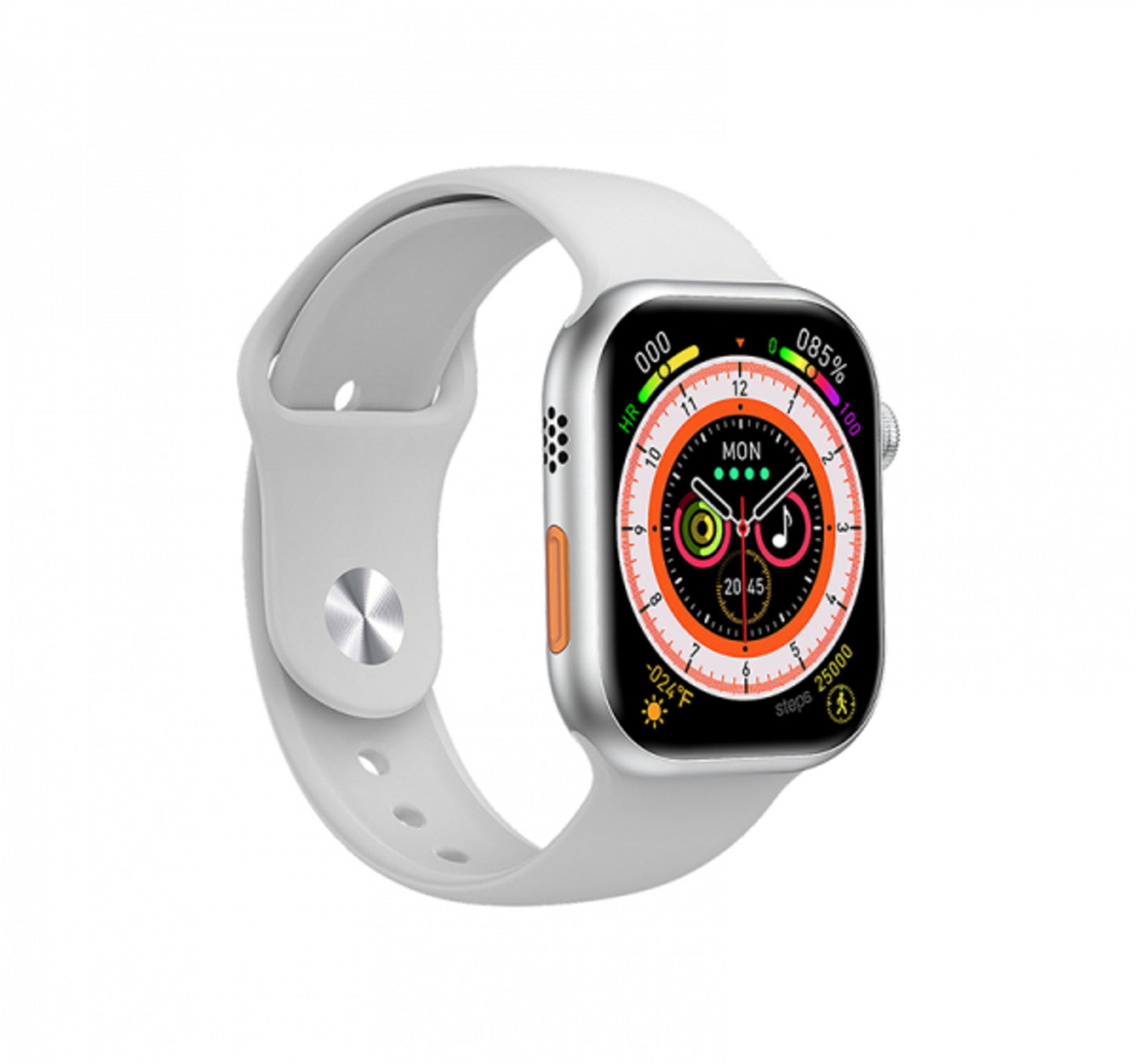 Wiwu S9 Smartwatch, 1.75 inches Display, Silver, SW01