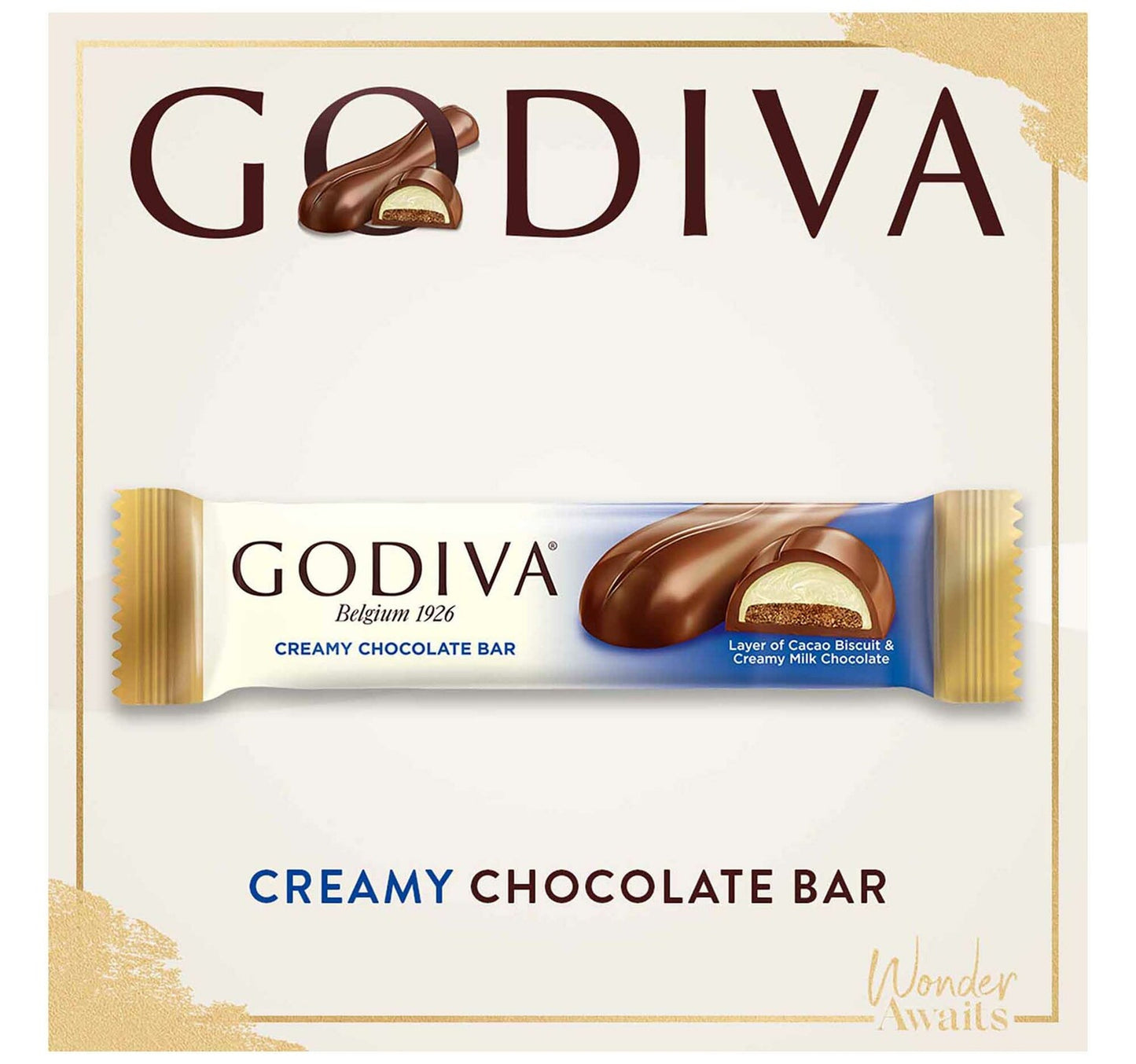 Godiva Creamy Chocolate Bar 35 g