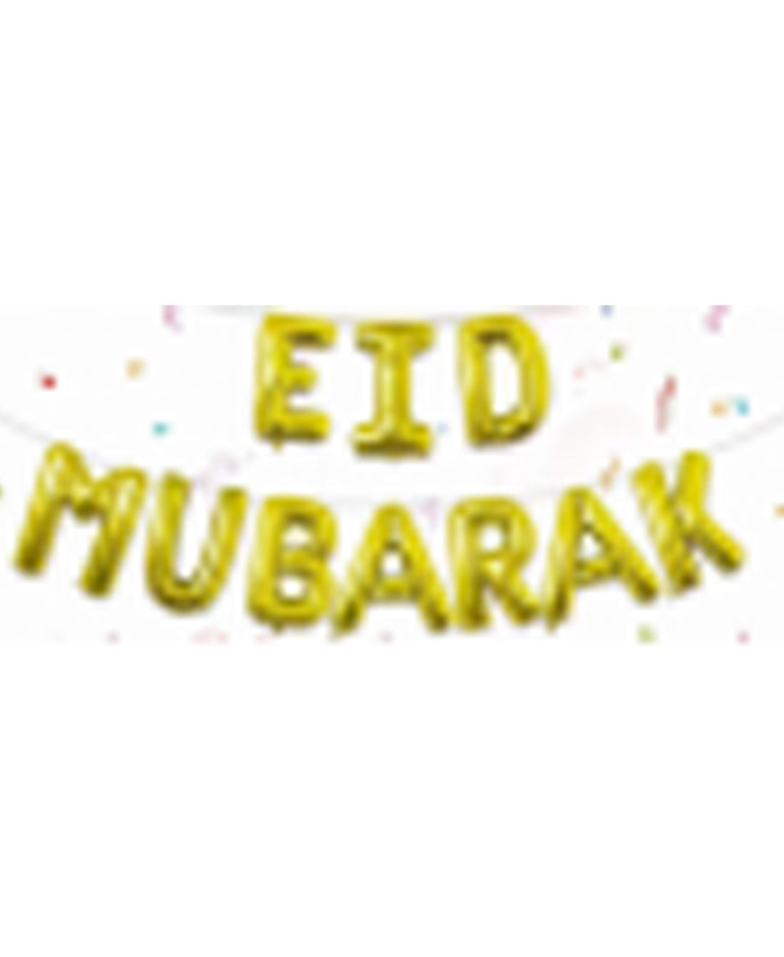 Party Fusion EidMubarak Foil Balloon, Assorted, YKP2217