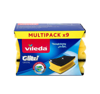 إسفنجة فيليدا جليتزي لغسيل الأطباق عالية الرغوة، 9 قطع