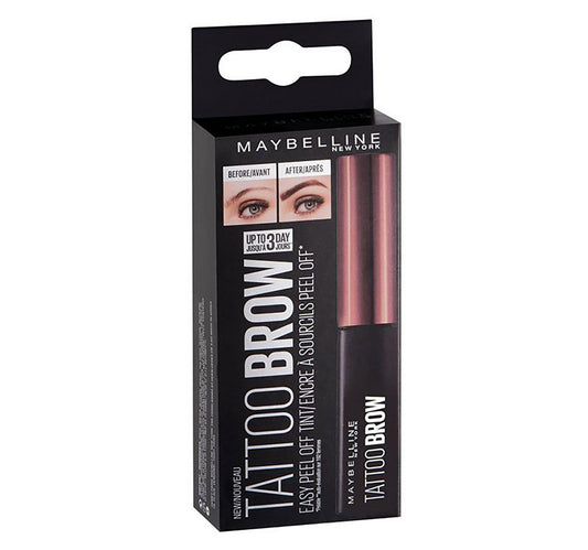 Maybelline Brow Tattoo Peel Off Tint Dark Brown 1pc