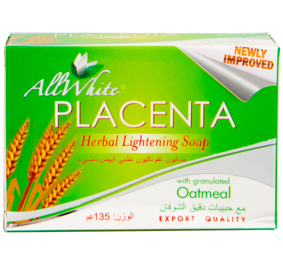 صابونة بلاسينتا العشبية لتفتيح البشرة بالشوفان 135 جم