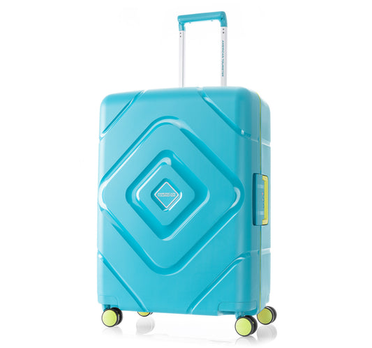 American Tourister Trigard 4Wheel Hard Trolley 66cm Blue
