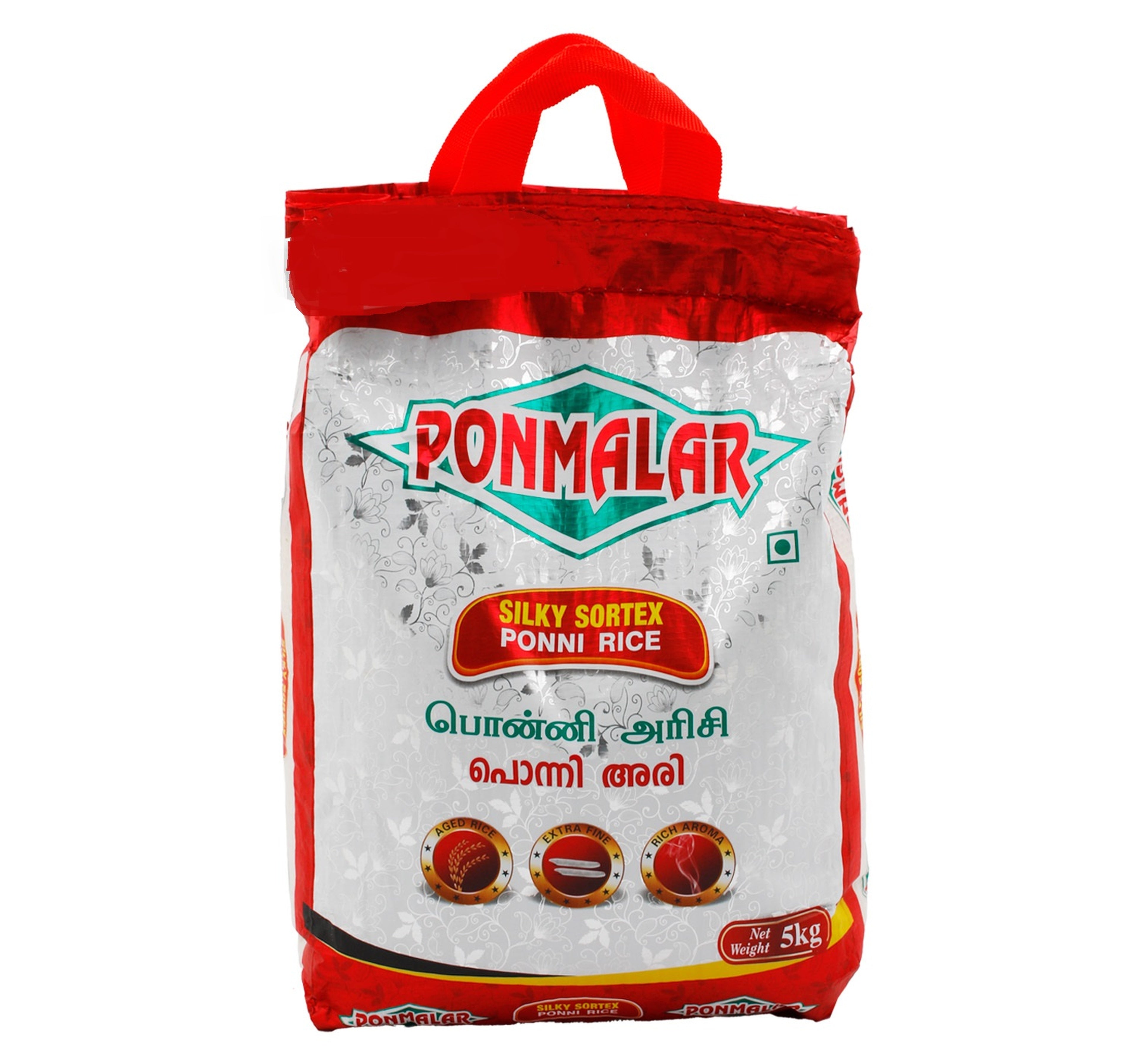 Ponmalar Ponni Rice 5 kg – Shefs