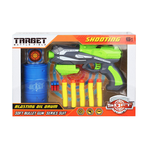 Skid Fusion Soft Bullet Gun Set HC355828 Assorted Colors
