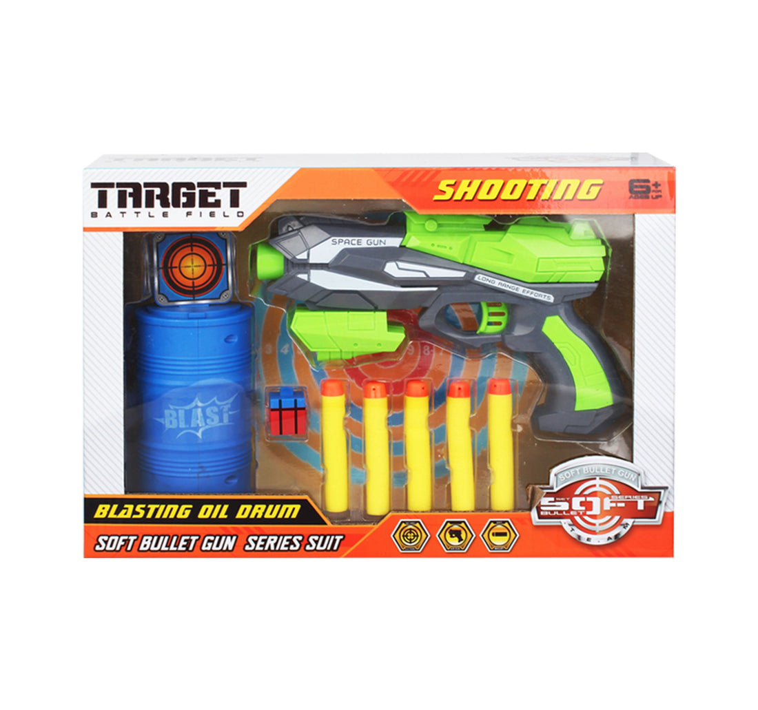 Skid Fusion Soft Bullet Gun Set HC355828 Assorted Colors