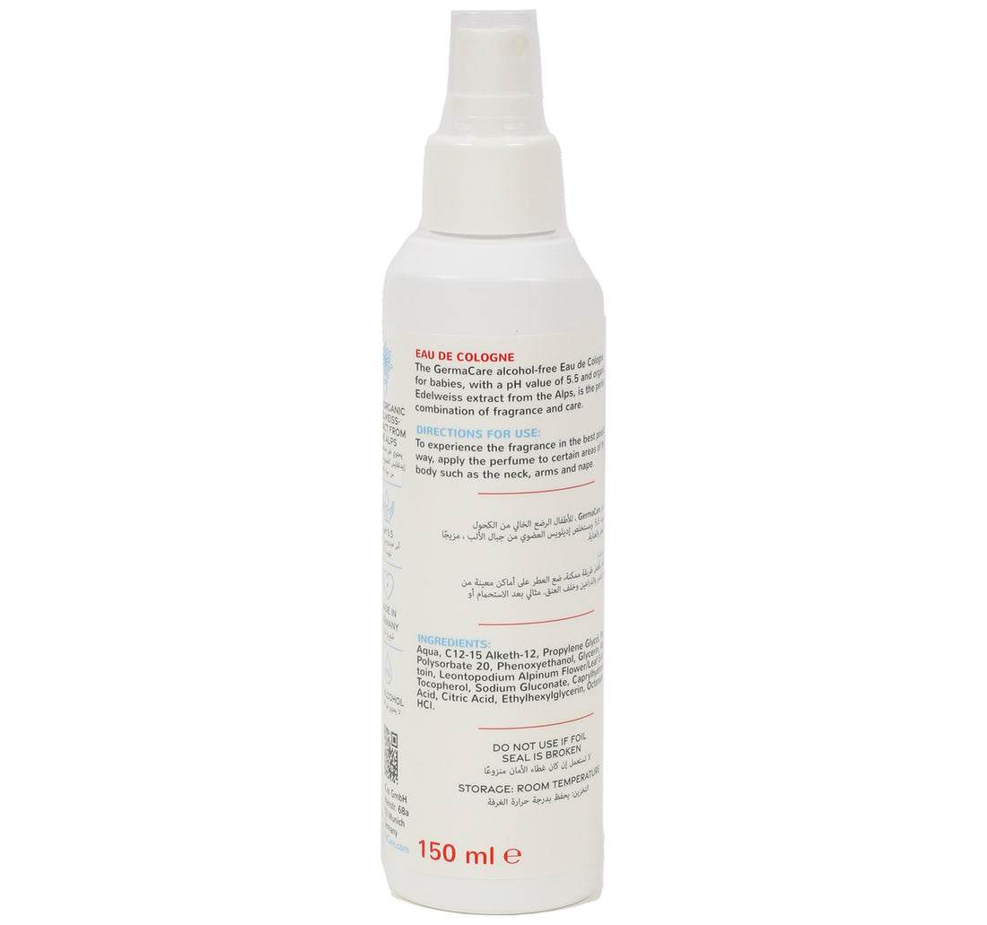 GermaCare Baby Eau De Cologne Edelweiss 150 ml