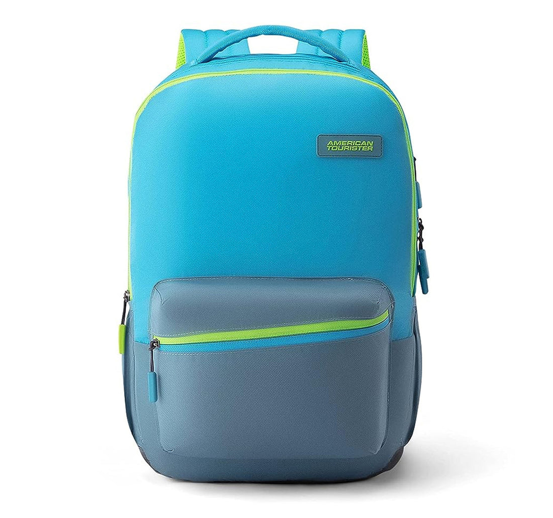 American Tourister Toodle Backpack 18001 19in Turq-Grey