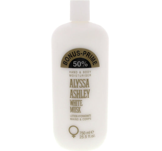 Alyssa Ashley White Musk Body Lotion 500 ml + 50% Extra