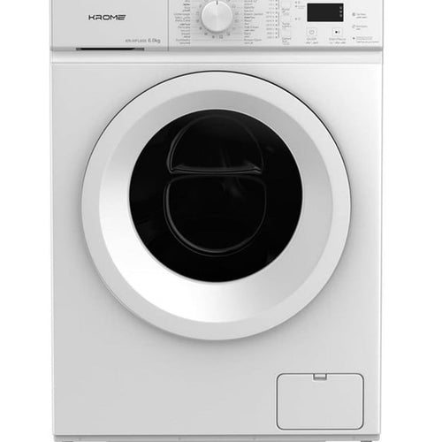 غسالة ملابس كروم تحميل أمامي KR-WFL60S سعة 6 كجم