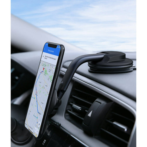 Aukey Magnetic Phone Holder for Car, 360°, HD-C49 Lulu Hypermarket