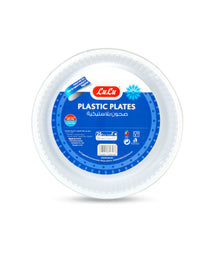 LuLu Plastic Plates 26cm 25 pcs