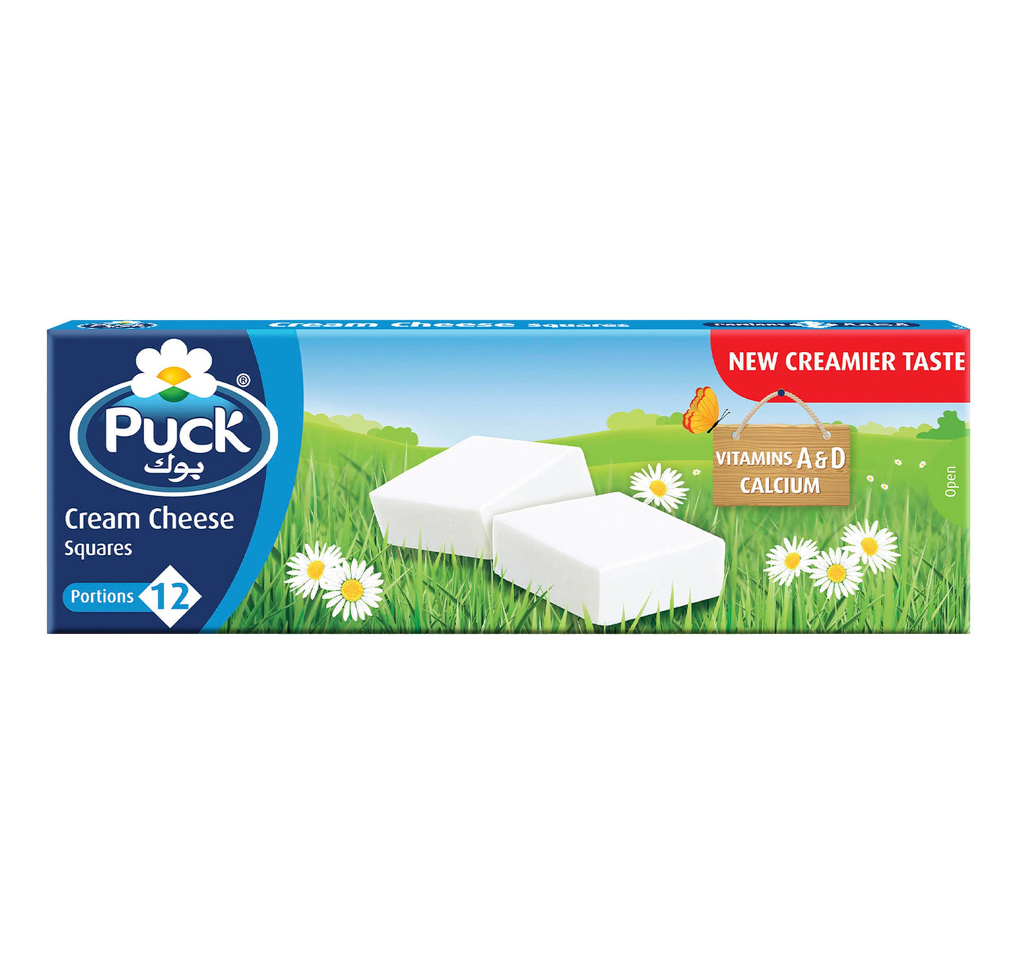 مربعات جبنة كريم بوك 12 حصة 216 جم