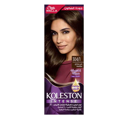 Koleston Intense 304/1 Medium Ash Brown 1 pkt